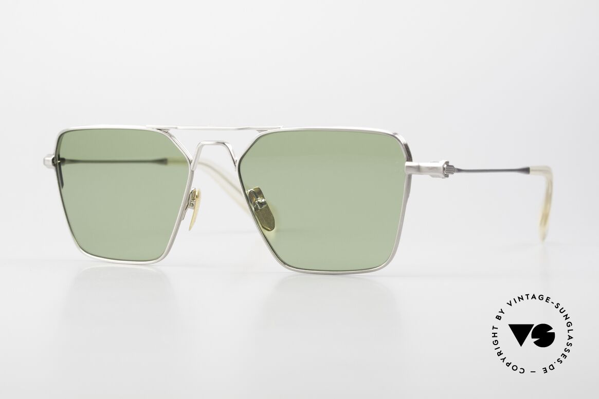 Jacques Marie Mage Omaha Titan Sonnenbrille Herren, Jacques Marie Mage Sonnenbrille Herren, OMAHA, Passend für Herren