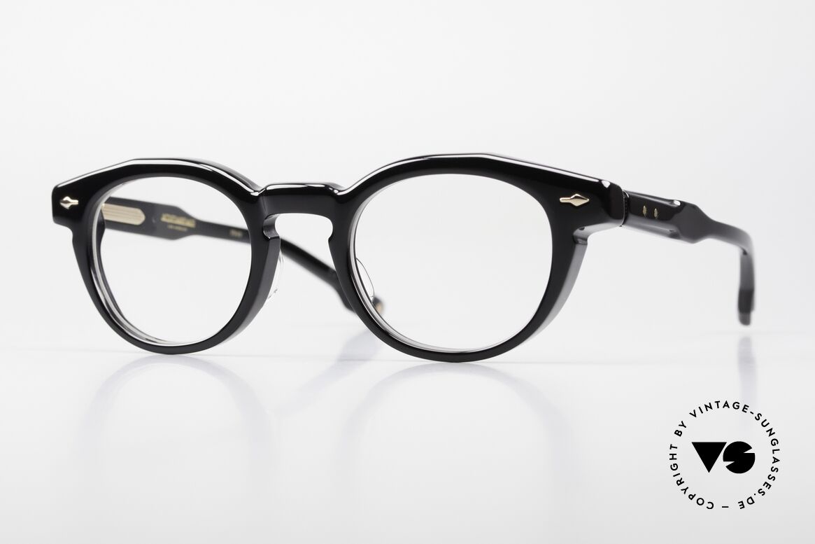 Jacques Marie Mage Noland Black Pantobrille Midnight, Noland: schwarze Jacques Marie Mage Pantobrille, Passend für Herren und Damen