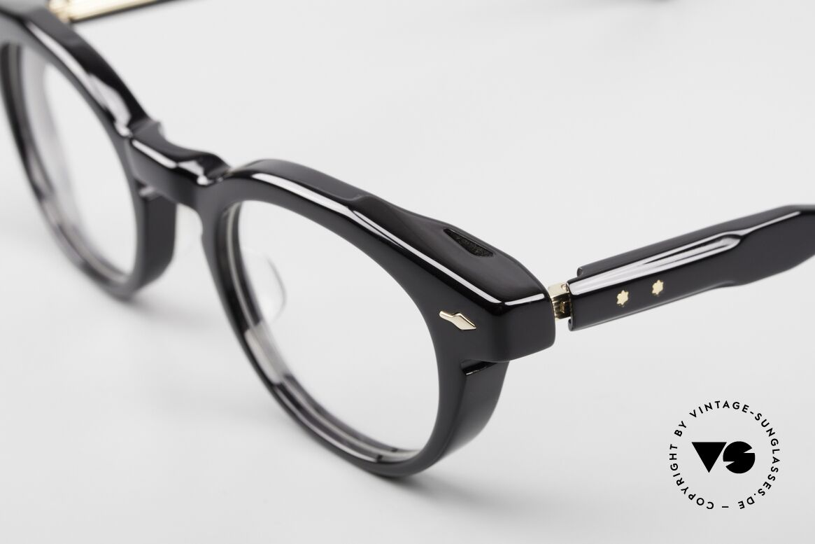 Jacques Marie Mage Noland Black Pantobrille Midnight, JMM zeigt, dass "vintage" keine Frage des Alters ist!, Passend für Herren und Damen