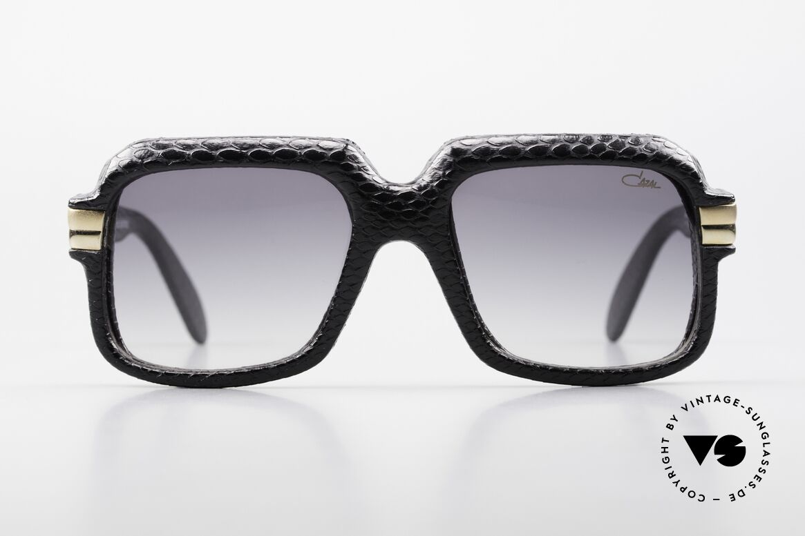 Cazal 607 Leather Limitierte Leder Edition 2013, mit Kunstleder überzogen 'Leather Limited Edition', Passend für Herren