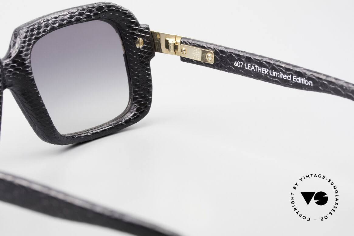 Cazal 607 Leather Limitierte Leder Edition 2013, Größe: medium, Passend für Herren