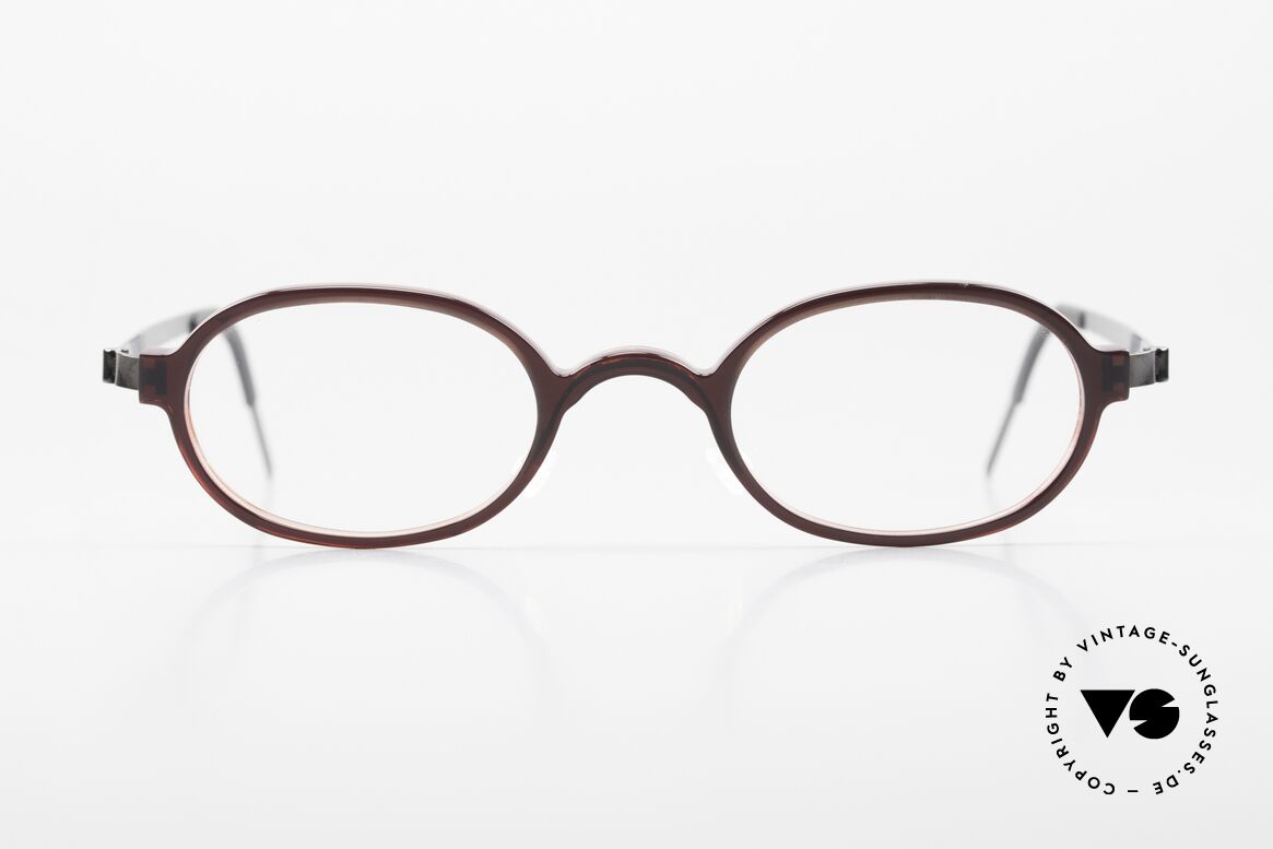 Lindberg 1012 Acetanium Damen & Herrenbrille Oval, ovale Lindberg Acetanium Brille in interessanter Farbe, Passend für Herren und Damen