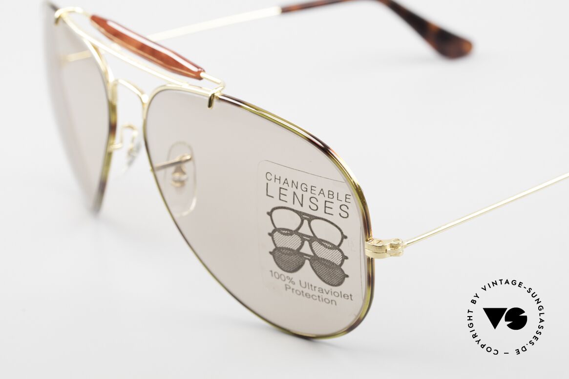Ray Ban Outdoorsman II Tortuga Changeable Brown USA, Changeable-Gläser: selbstverdunkelnd bei Sonne, Passend für Herren