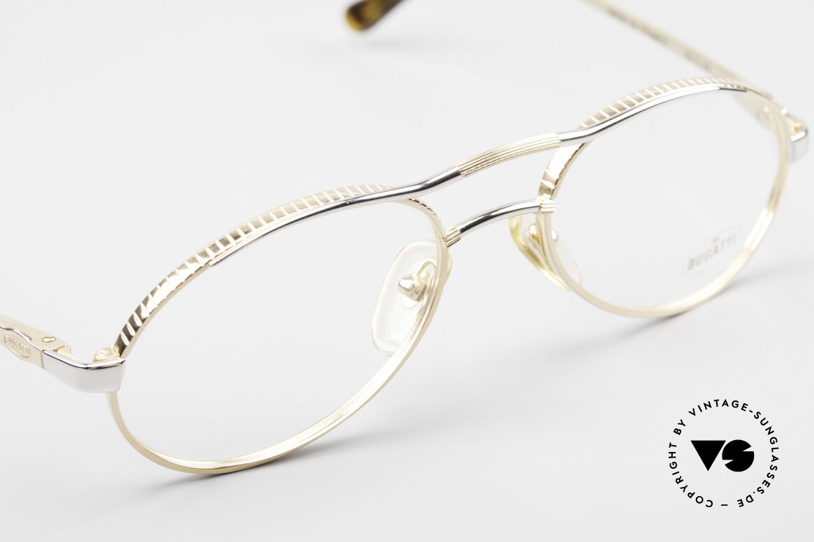 Bugatti 14008 Herrenbrille 80er Bicolor, ungetragen; wie alle unsere vintage 80er Brillen, Passend für Herren
