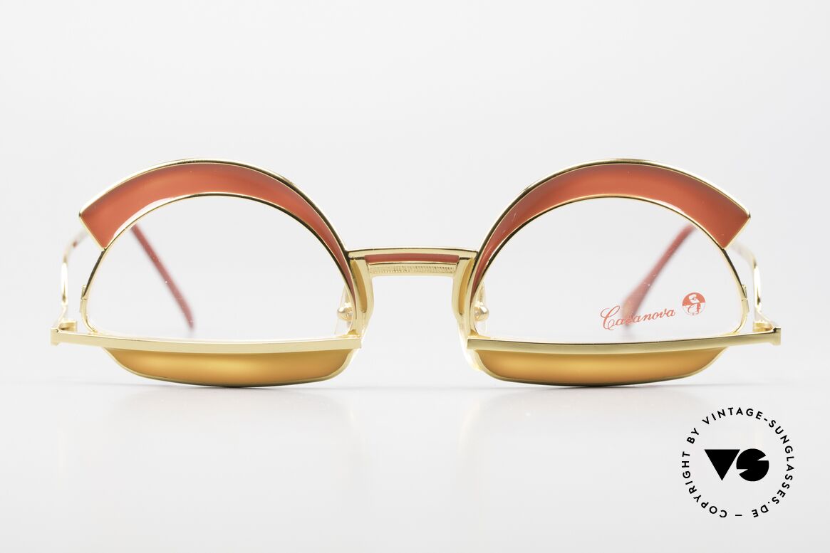 Casanova Arché 5 Crazy Brille Kunstsammler, Hommage an den venezianischen Karneval des 18.Jh., Passend für Damen