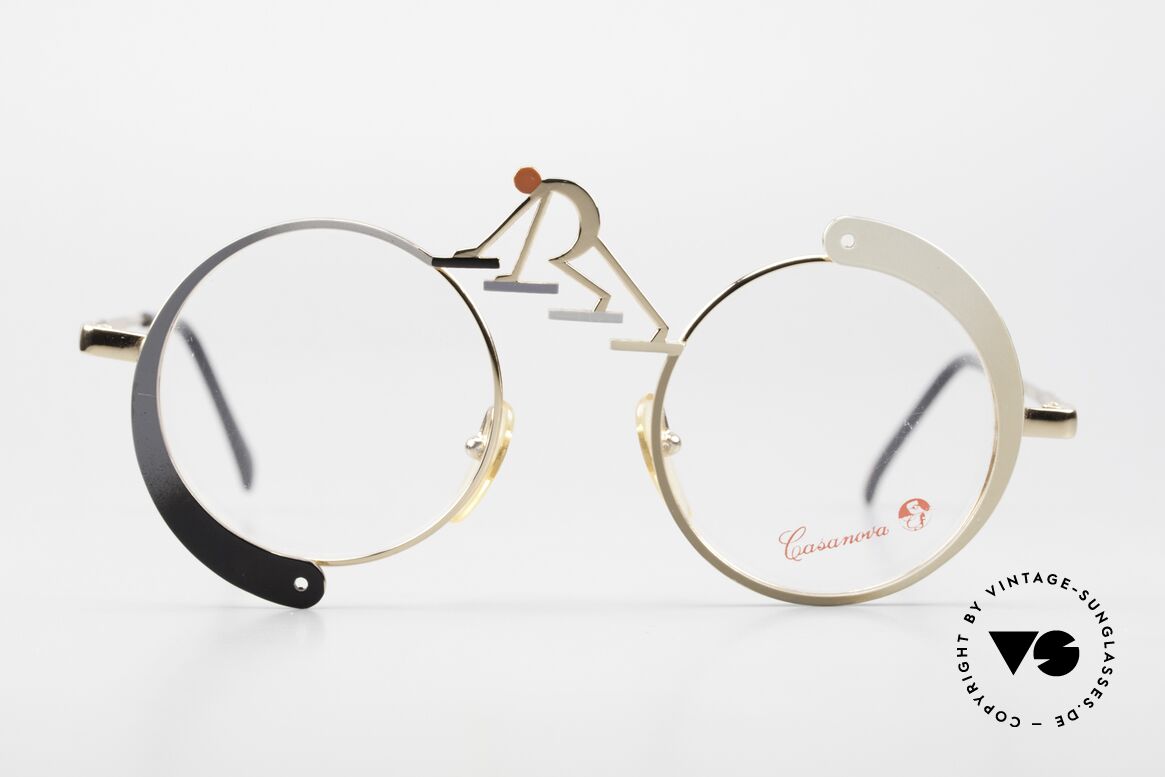 Casanova SC5 Simbolismo Evolution Brille, legendäre 'Simbolismo-Serie' ("Symbolist. Manifest"), Passend für Herren und Damen