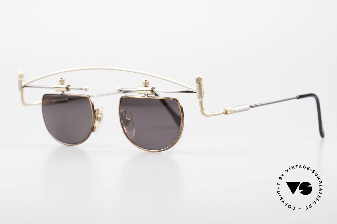 Casanova MTC 11 Kunst Sonnenbrille Metall, MTC steht für "Metalmeccanici" = "Metallarbeiter", Passend für Herren und Damen