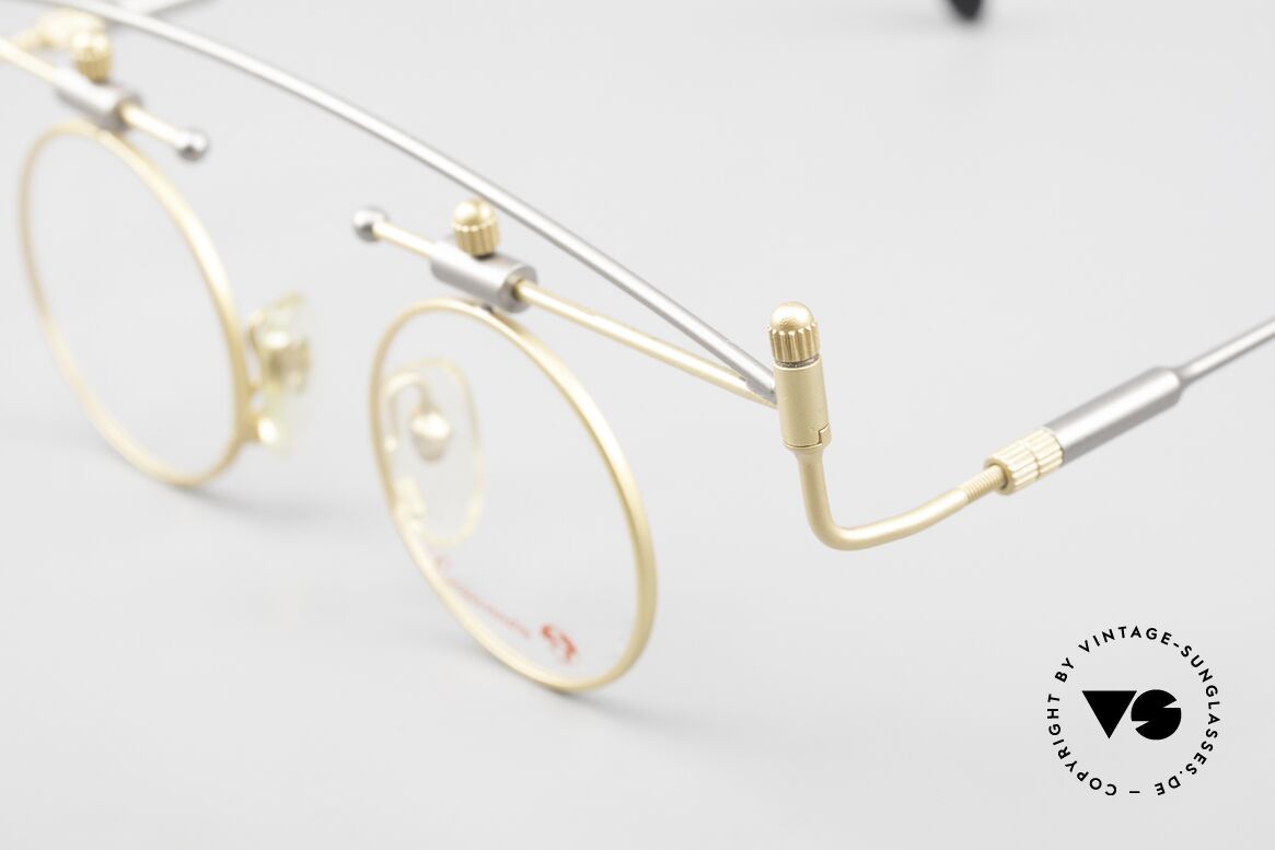 Casanova MTC 10 Kunstbrille Limited Edition, MTC steht für "Metalmeccanici" = "Metallarbeiter", Passend für Herren und Damen