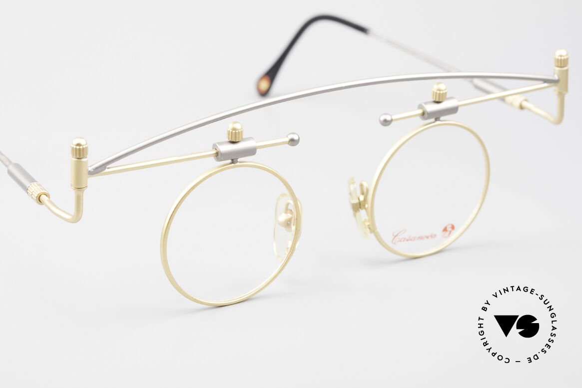 Casanova MTC 10 Kunstbrille Limited Edition, eine ca. 30 Jahre alte, ungetragene vintage Rarität, Passend für Herren und Damen