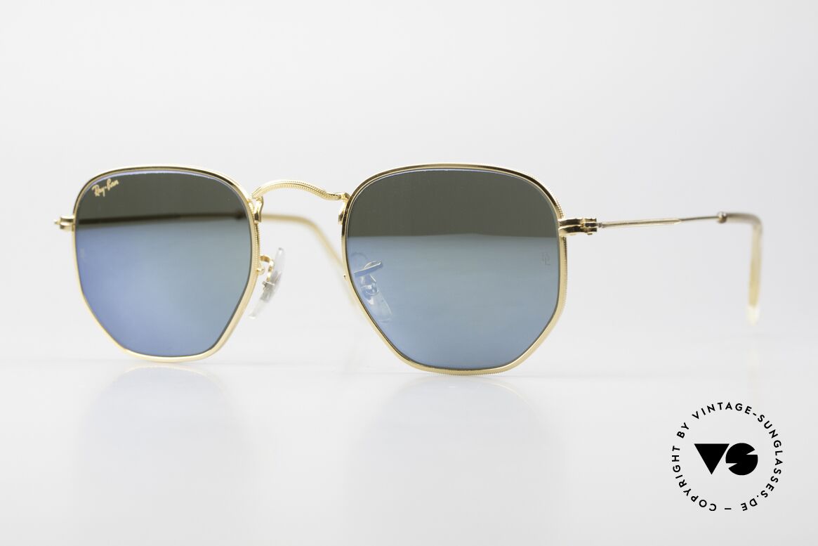 Ray Ban Classic Style III Blau Verspiegeltes B&L Glas, B&L Modell aus der Classic Collection von Ray Ban, Passend für Herren und Damen