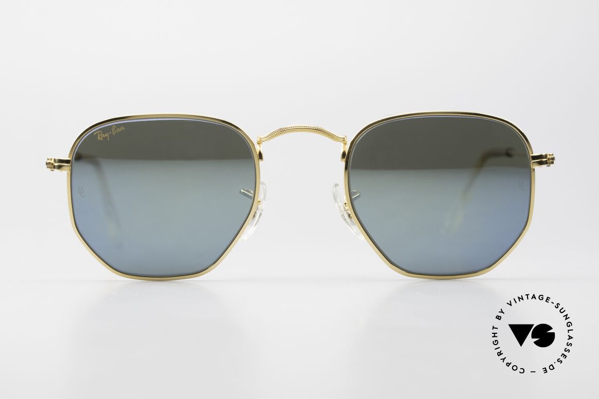 Ray Ban Classic Style III Blau Verspiegeltes B&L Glas, B&L Modell aus der Classic Collection von Ray Ban, Passend für Herren und Damen