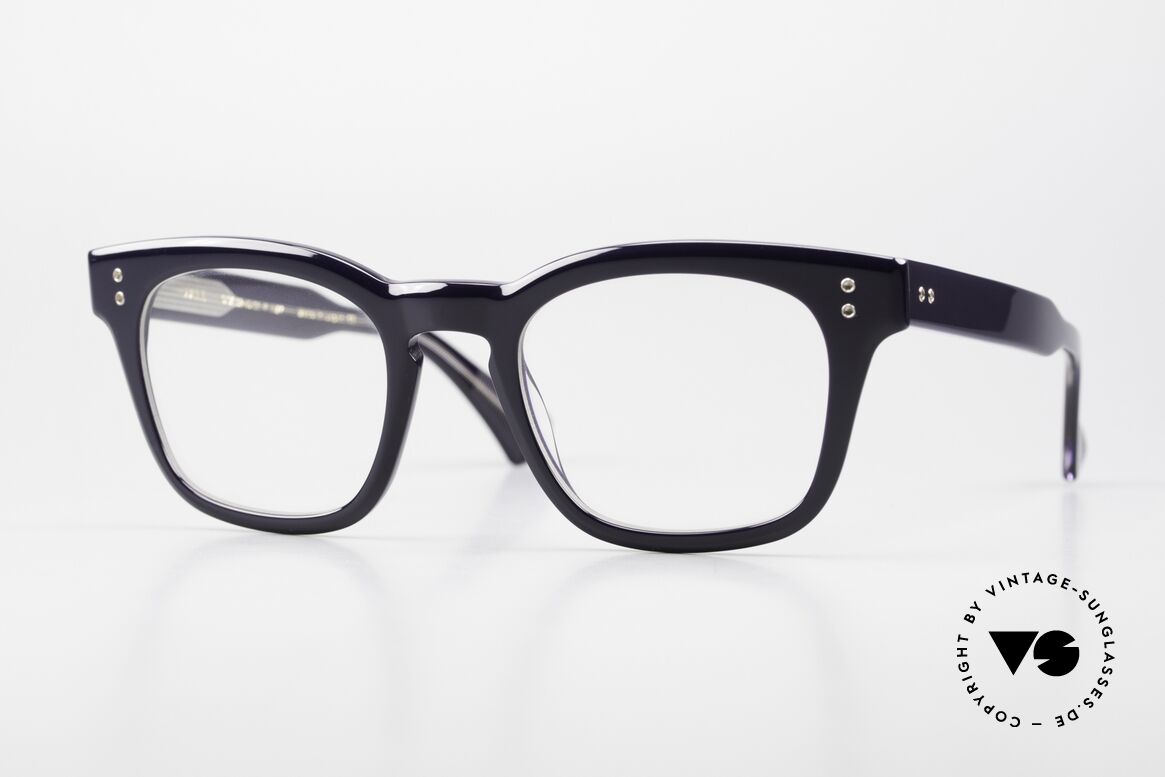 DITA Mann Markante Brille In Navy-Blue, DITA Mann, DTX102-49-03, in NAVY-BLUE, 49-22, Passend für Herren und Damen
