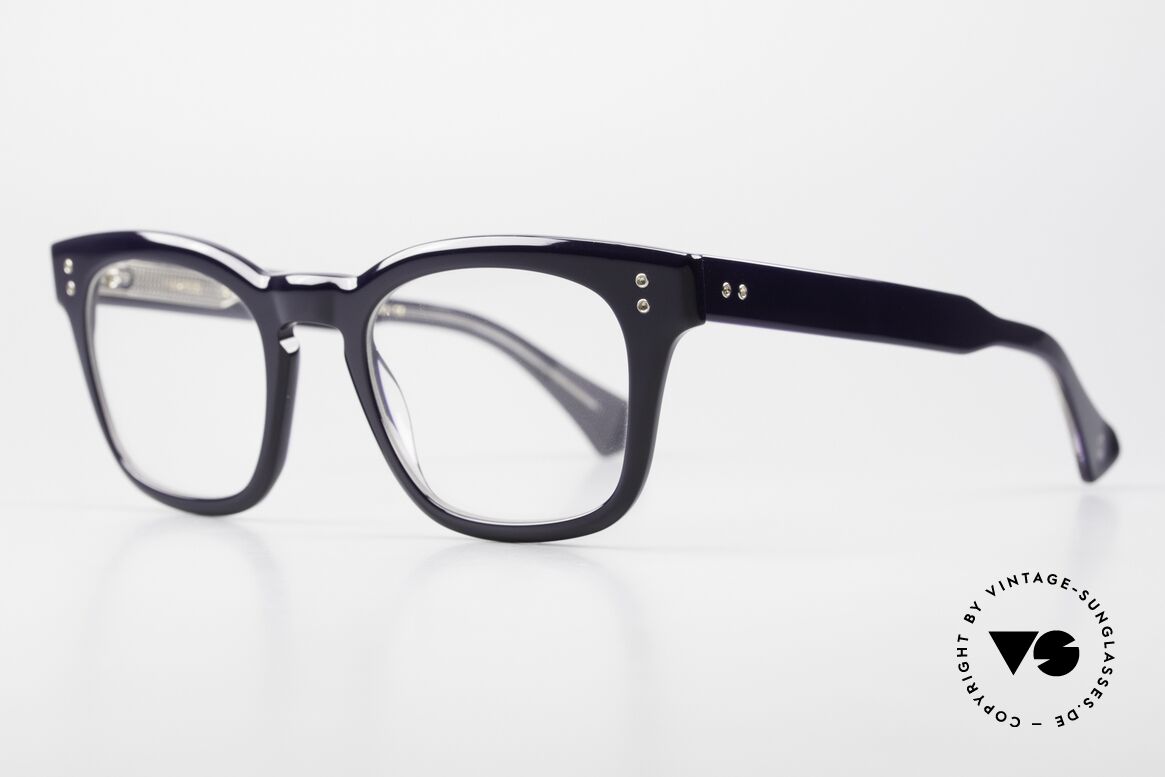DITA Mann Markante Brille In Navy-Blue, eher eine Herrenbrille; aber auch von Damen tragbar, Passend für Herren und Damen