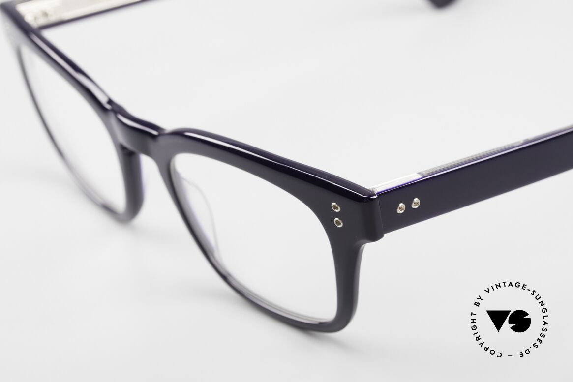 DITA Mann Markante Brille In Navy-Blue, Hailey Bieber trug beispielsweise dieses DITA Modell, Passend für Herren und Damen