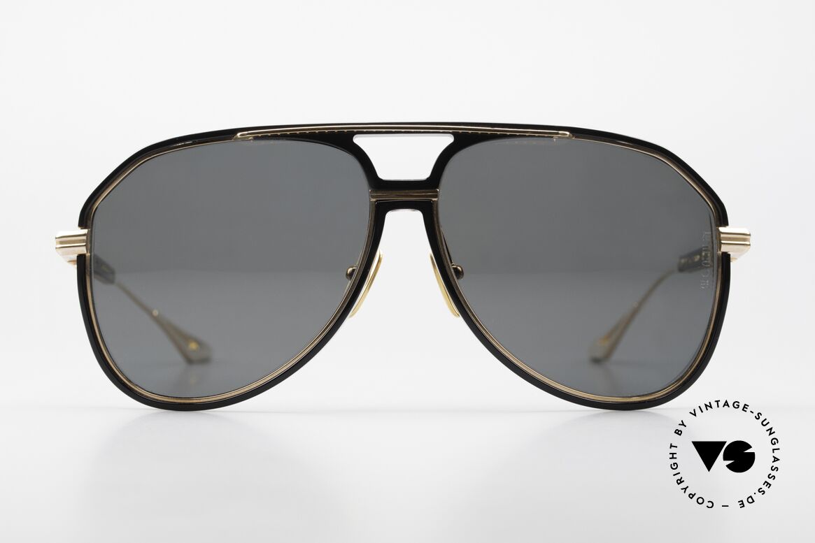DITA Epiluxury 02 Rosegold Titan Polarisierend, ROSÉ GOLD in Kombination mit schwarzem Azetat, Passend für Herren