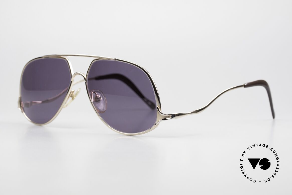Colani 15-701 Kultige 80er Titanbrille, geschwungen und extravagant = typisch COLANI!, Passend für Herren