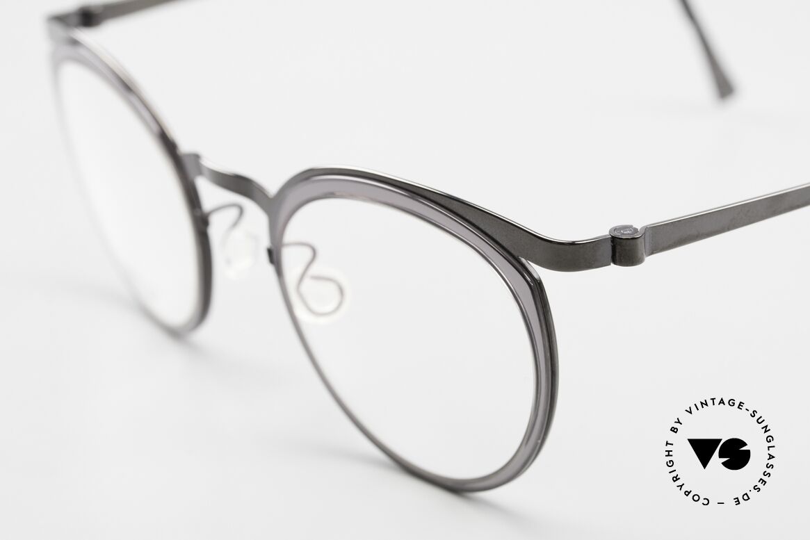 Lindberg 9722 Strip Titanium Panto Stil Damenbrille Rund, kann schon jetzt als 'vintage Lindberg' tituliert werden, Passend für Damen