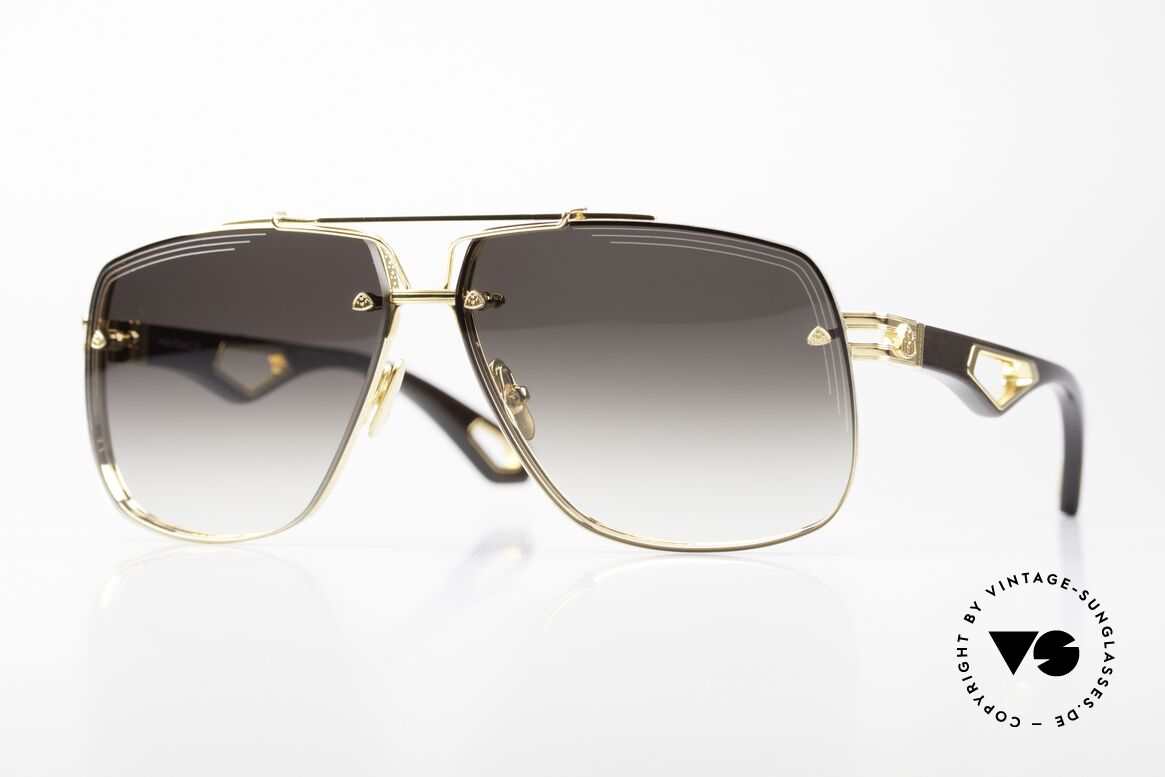 Maybach The King II Herren Sonnenbrille Luxus XL, Maybach The King 2, 6-WAK-Z35, Größe 63/12, 145, Passend für Herren