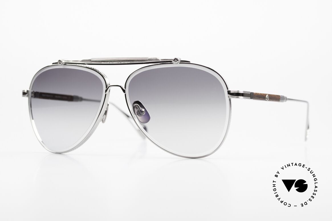 Maybach The Observer I Aviator Ruthenium Ebenholz, Maybach The Observer 1, R-WI-Z22, Größe 62-12, Passend für Herren