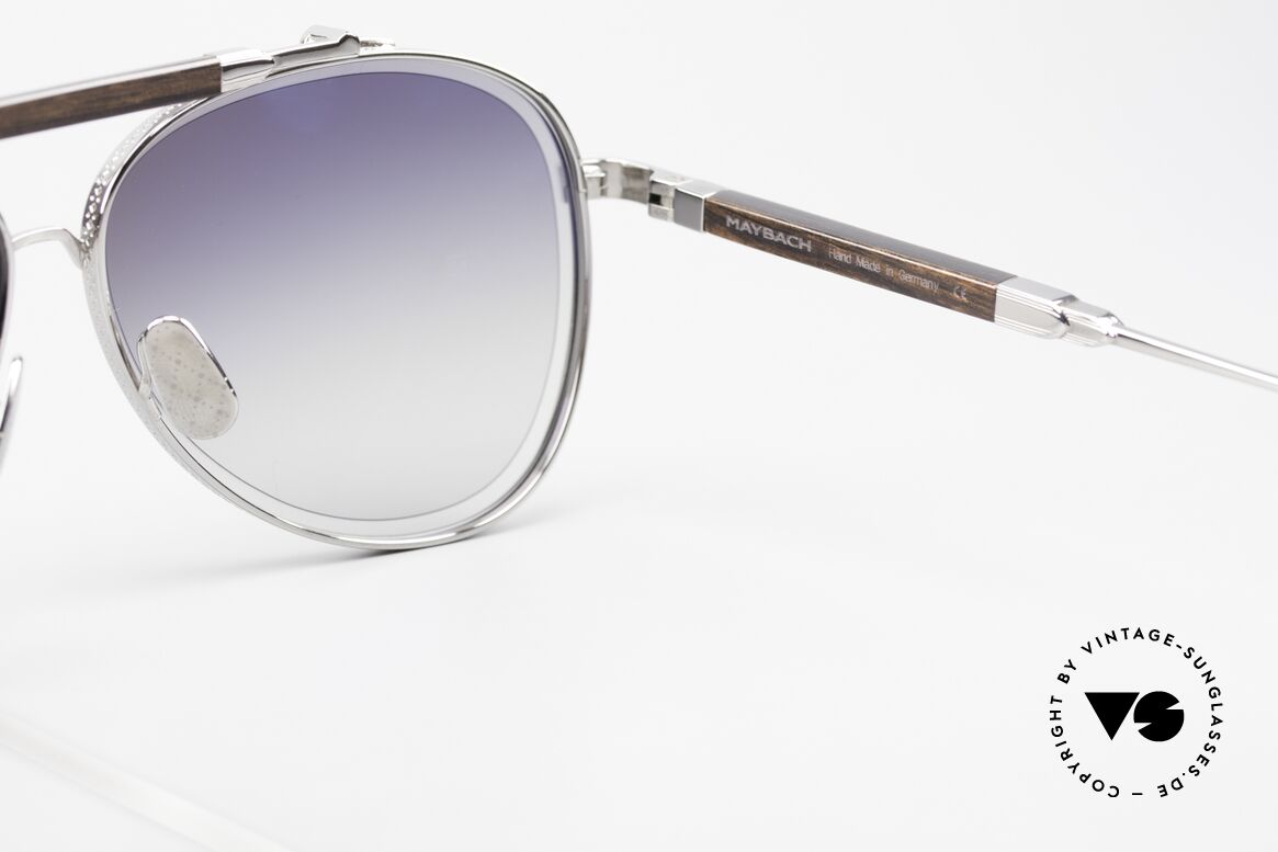 Maybach The Observer I Aviator Ruthenium Ebenholz, Größe: large, Passend für Herren