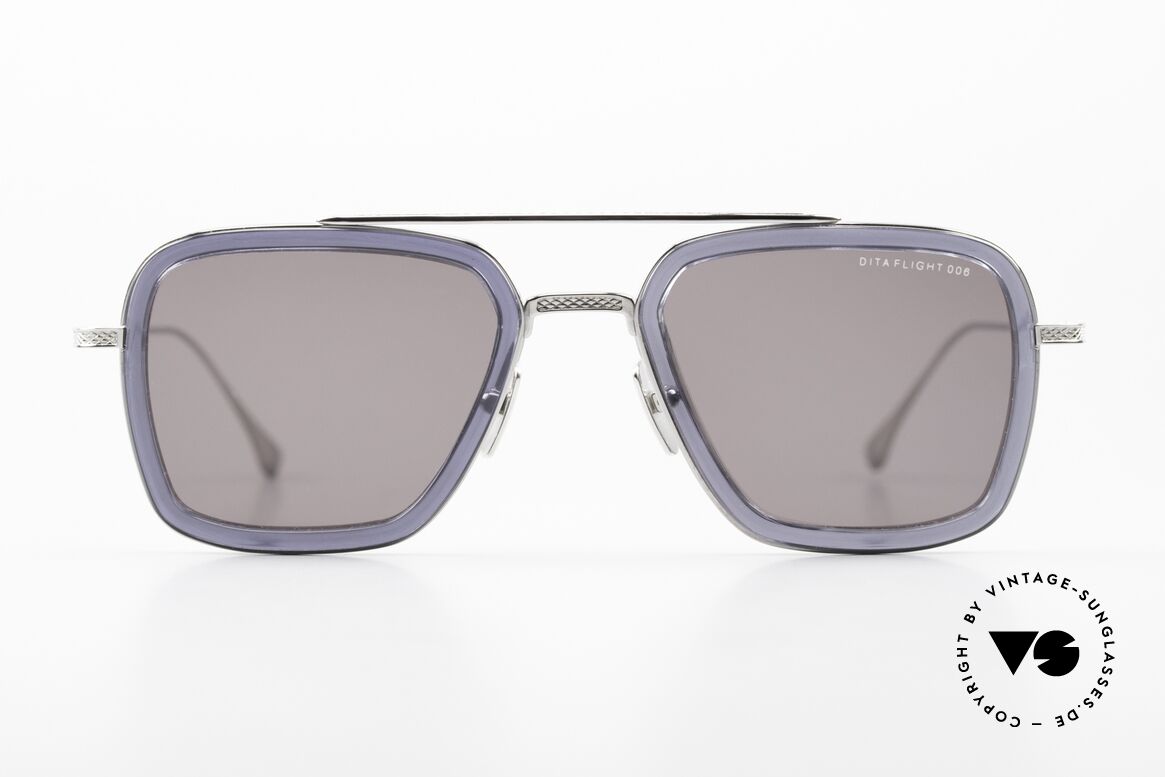 DITA Flight 006 Brille Kampfpiloten Style, eine Hommage an die Tapferkeit von Kampfpiloten, Passend für Herren