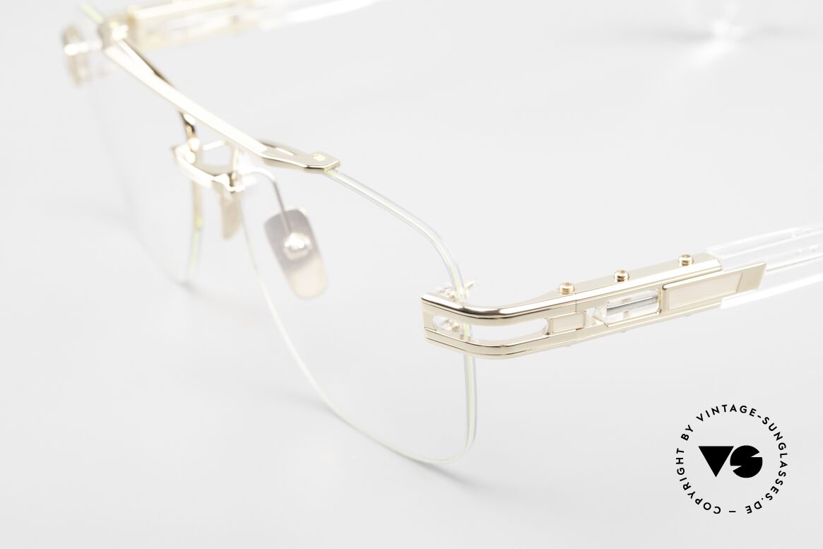 DITA Grand-Evo Rx Herrenbrille Randlos Crystal, vergoldete Titanium-Komponenten & Kristall Bügel, Passend für Herren