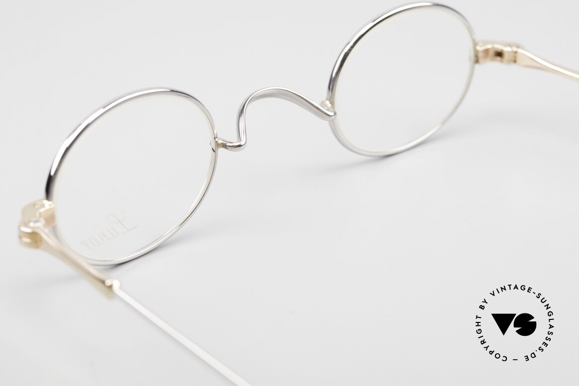 Lunor II 04 Ovale Brille Limited Bicolor, Größe: extra small, Passend für Herren und Damen