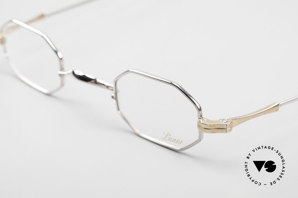 Lunor II 01 Achteckig Limited Bicolor, Limited Bicolor Edition; eine exklusive Lesebrille, Passend für Herren und Damen