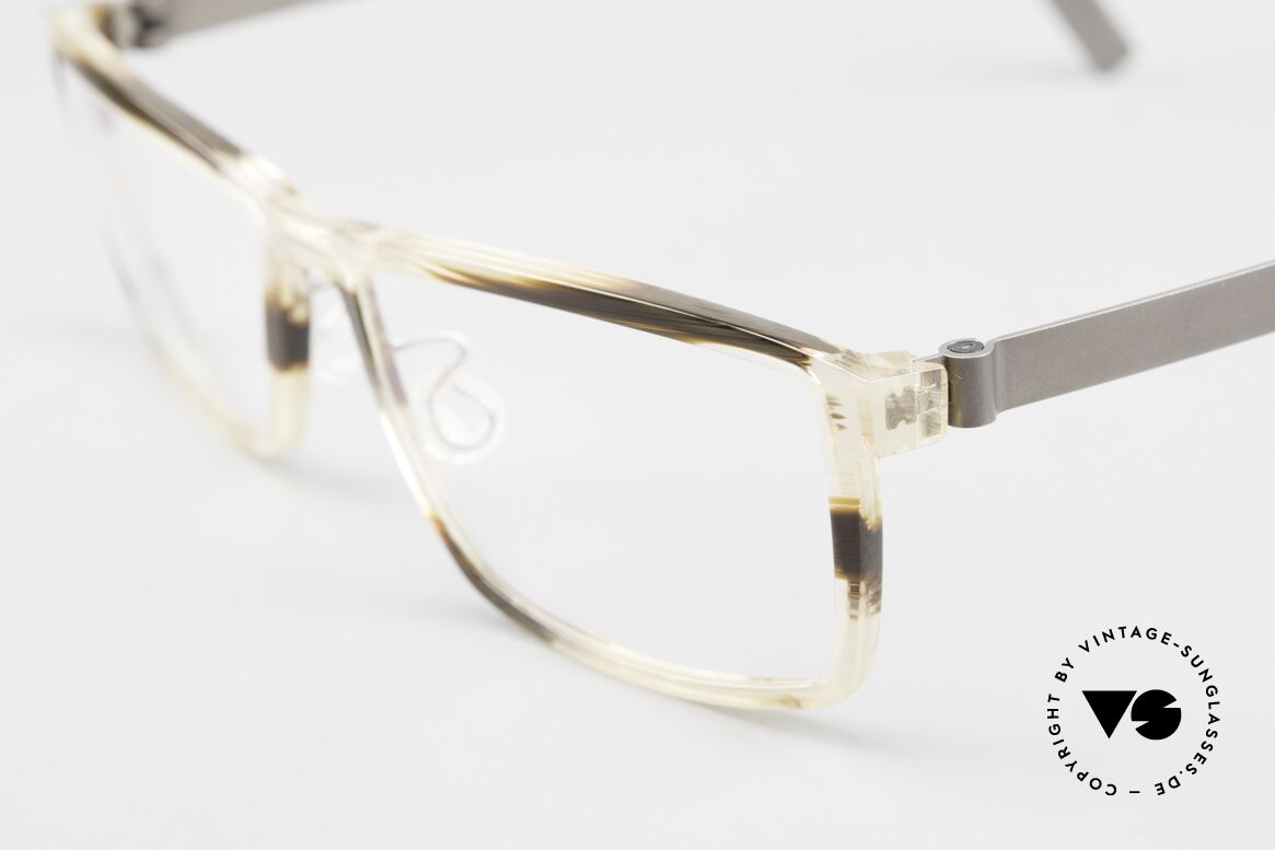 Lindberg 1245 Acetanium Herrenbrille Kristall Braun, vielfach ausgezeichnet; verdient das 'vintage' Prädikat, Passend für Herren