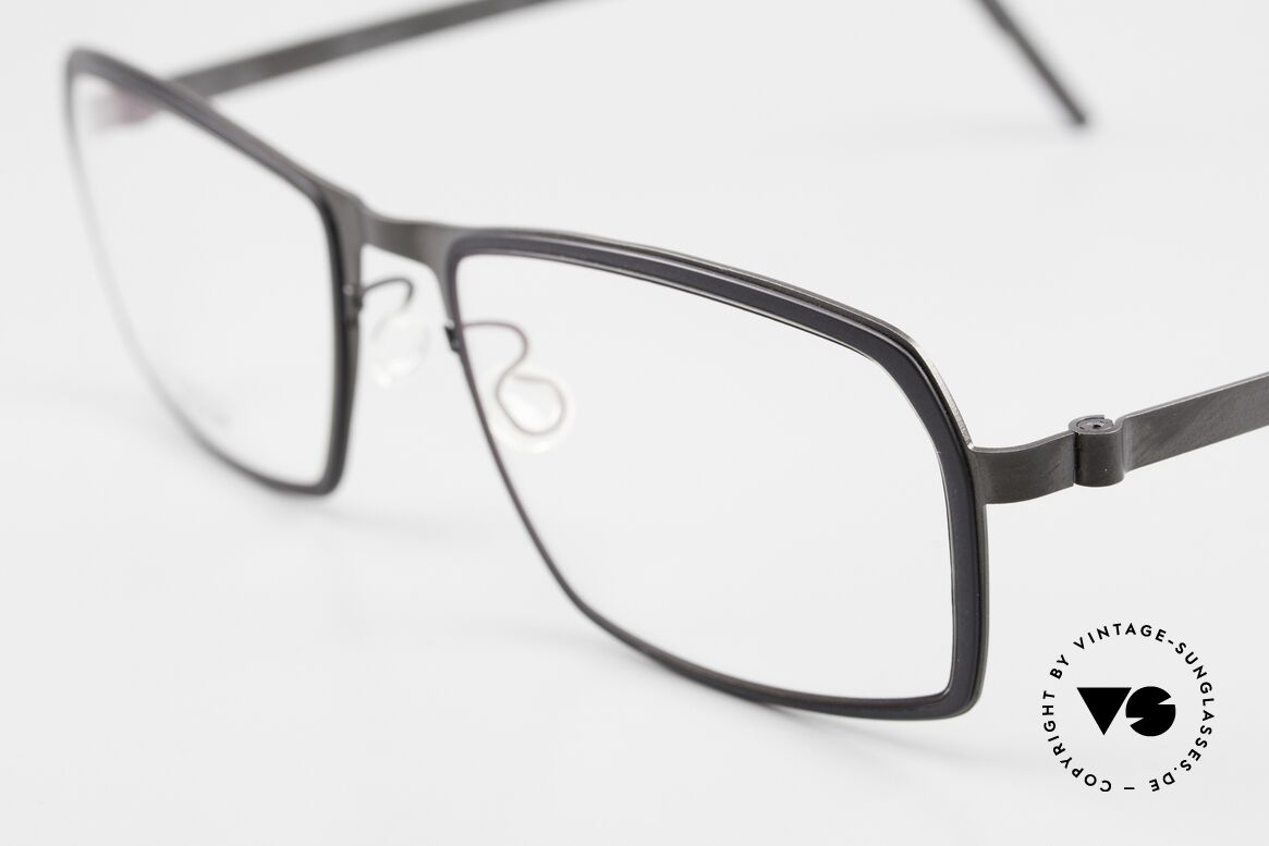 Lindberg 9715 Strip Titanium Herrenbrille Breite Fassung, kann schon jetzt als 'vintage Lindberg' tituliert werden, Passend für Herren