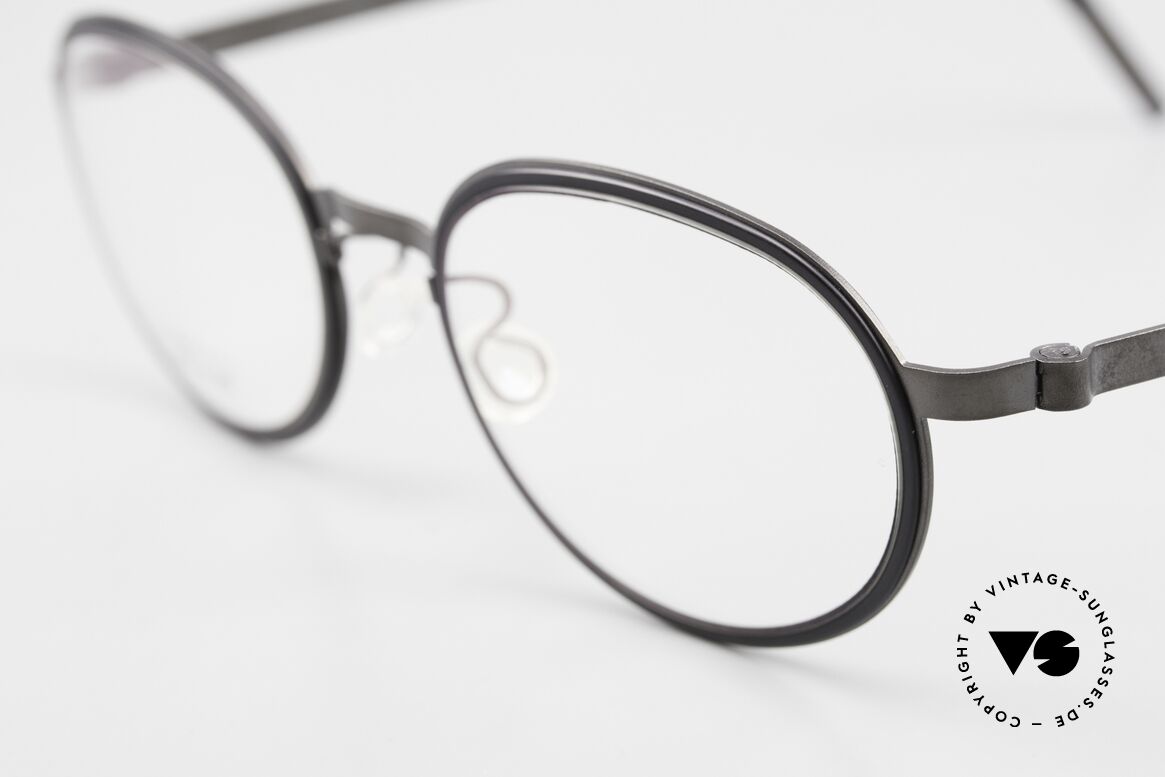 Lindberg 9720 Strip Titanium Brille Damen & Herren Oval, kann schon jetzt als 'vintage Lindberg' tituliert werden, Passend für Herren und Damen