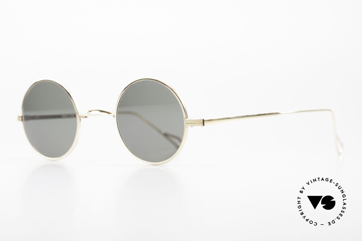 Lennon 14kt Runde Brille Gold Filled, Wahnsinns-Qualität; zudem unverkennbar und zeitlos, Passend für Herren und Damen