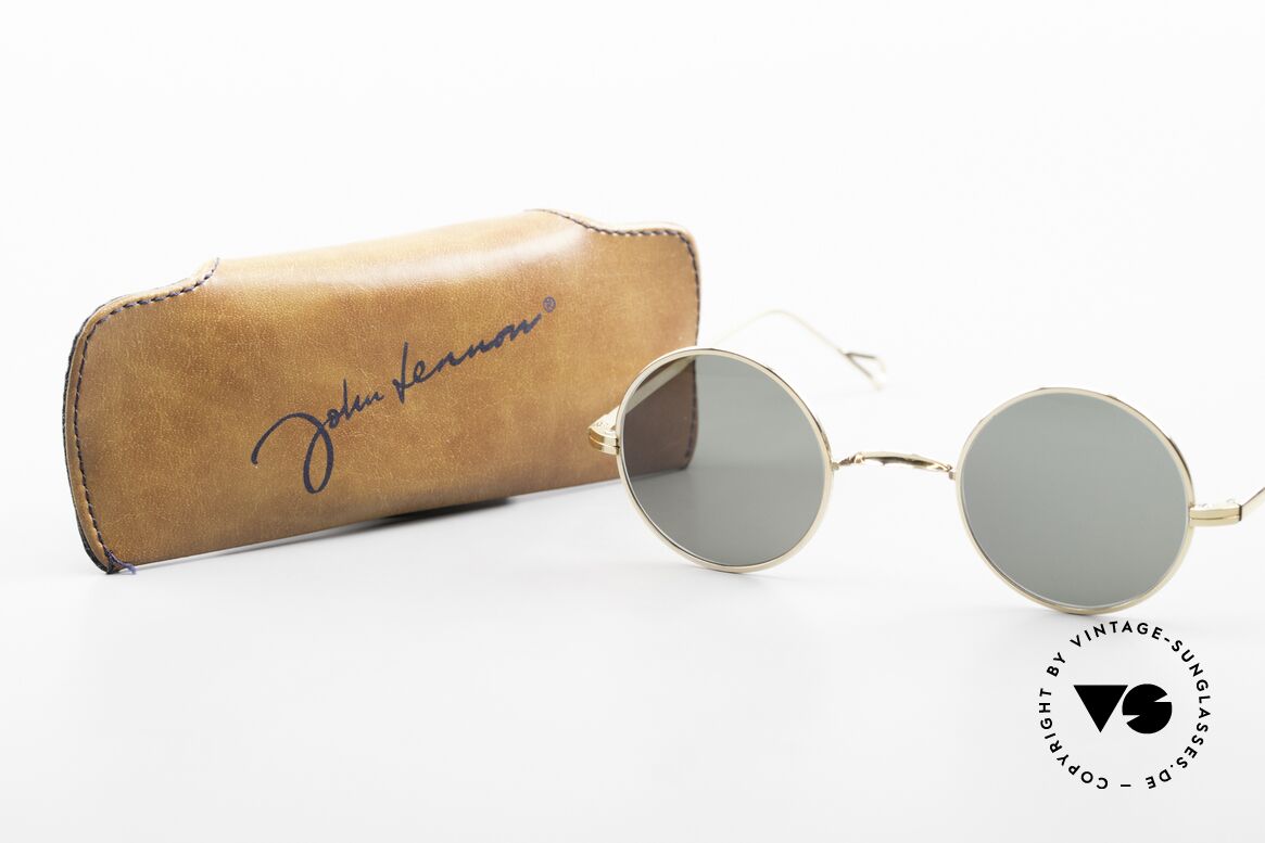 Lennon 14kt Runde Brille Gold Filled, Größe: small, Passend für Herren und Damen