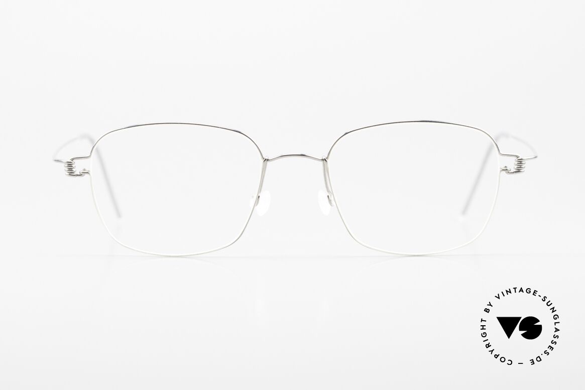 Lindberg Santi Air Titan Rim Herrenbrille Klassisch Silber, vielfach ausgezeichnet hinsichtlich Qualität und Design, Passend für Herren