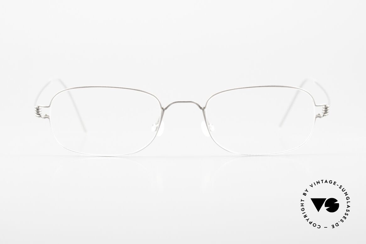 Lindberg Jupiter Air Titan Rim Titan Brille Klassisch Unisex, LINDBERG Air Titanium Rim Brille in Größe 48-19, 145, Passend für Herren und Damen