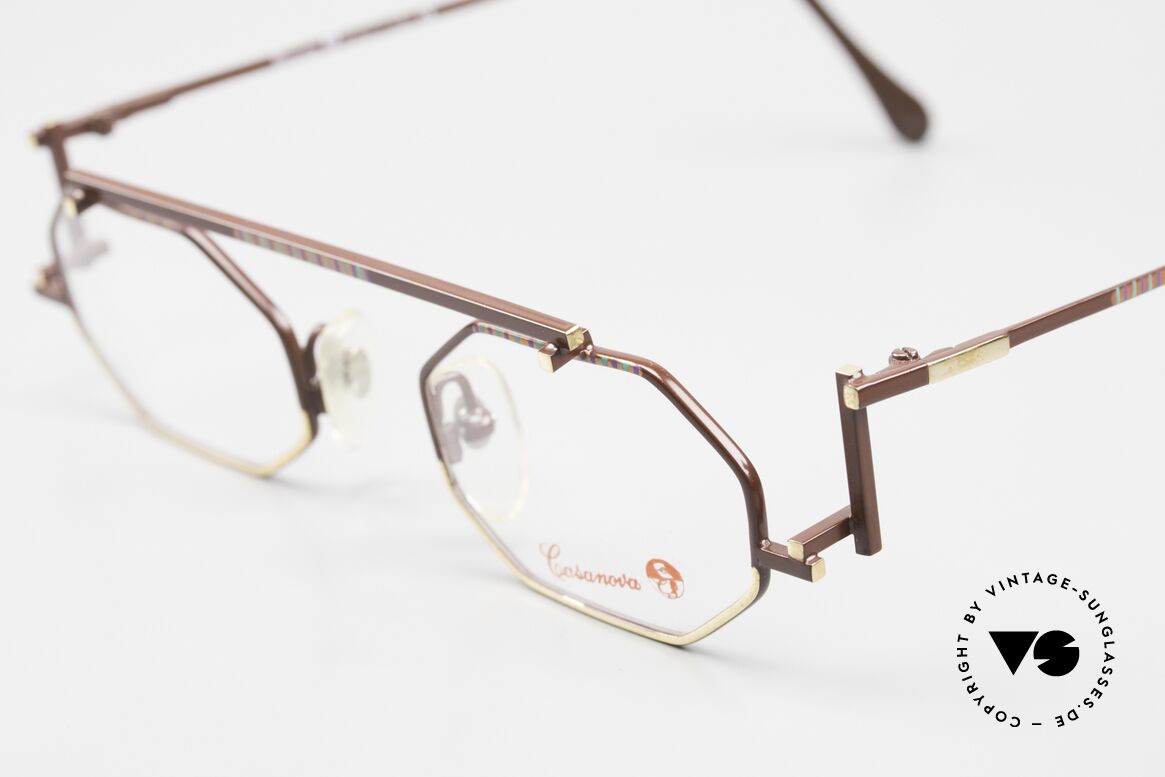 Casanova RVC2 Architekten Brille De Stijl, geometrisch-abstrakte Formen & funktionaler Purismus, Passend für Herren und Damen
