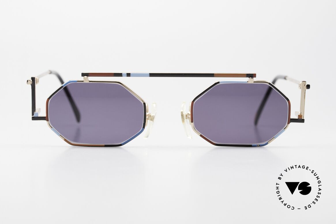 Casanova RVC2 Avantgarde Brille Bauhaus, RVC ="RietVeld Collezione"; war ein niederl. Architekt, Passend für Herren und Damen