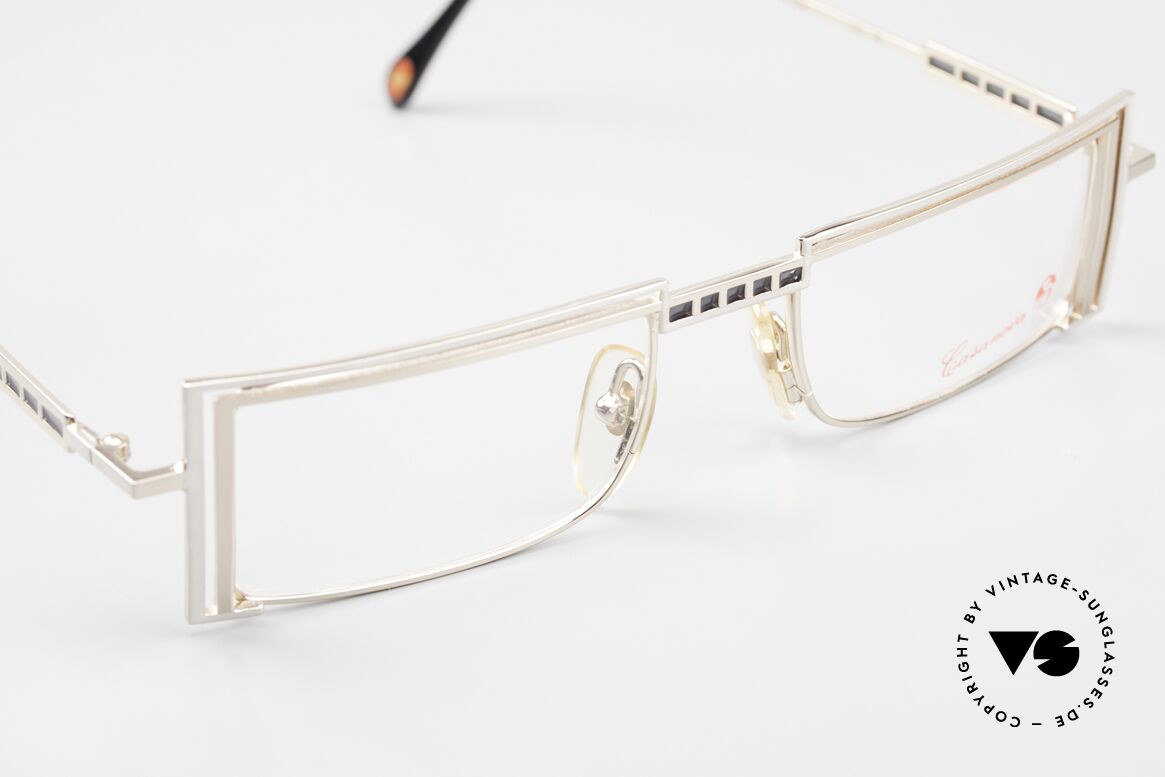 Casanova LC5 Vintage Brille Eckig 80er 90er, vereint: Kunst, Architektur, Mode, Ästhetik, Lebensstil, Passend für Herren und Damen