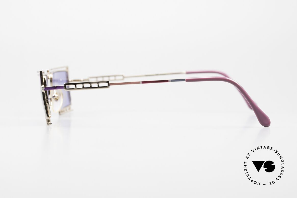 Casanova LC4 Sonnenbrille Eckig und Bunt, vereint: Kunst, Architektur, Mode, Ästhetik, Lebensstil, Passend für Herren und Damen