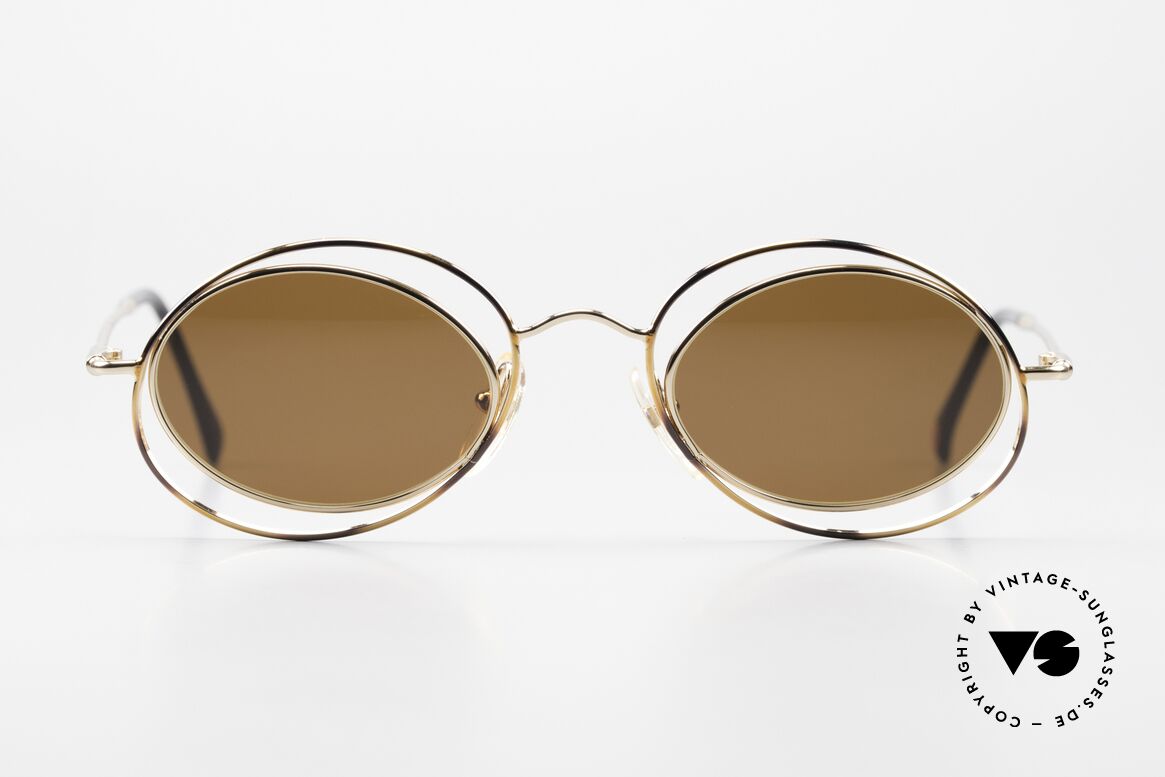 Casanova LC16 Damen Sonnenbrille Crazy, LC: "Liberty Collezione", was im Ital. "Jugendstil" ist, Passend für Damen