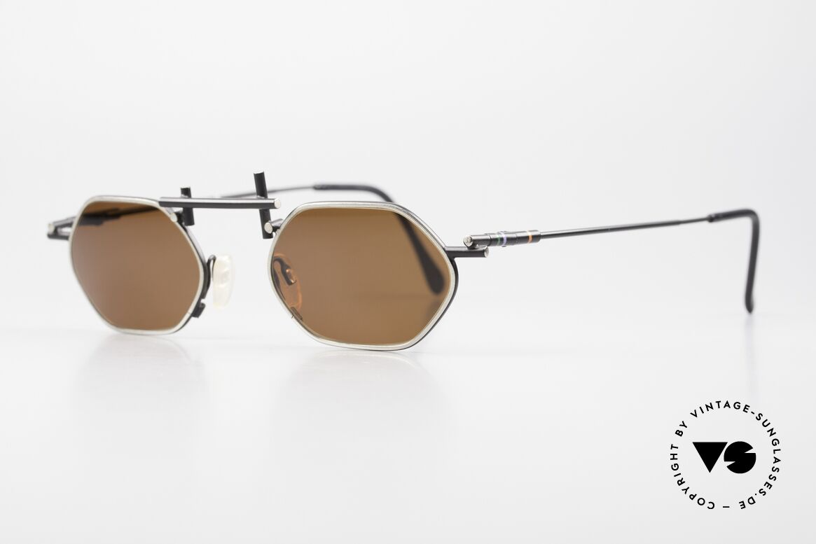 Casanova RVC5 Moderne Kunst Sonnenbrille, Rietveld gehörte der Künstlervereinigung "De Stijl" an, Passend für Herren und Damen