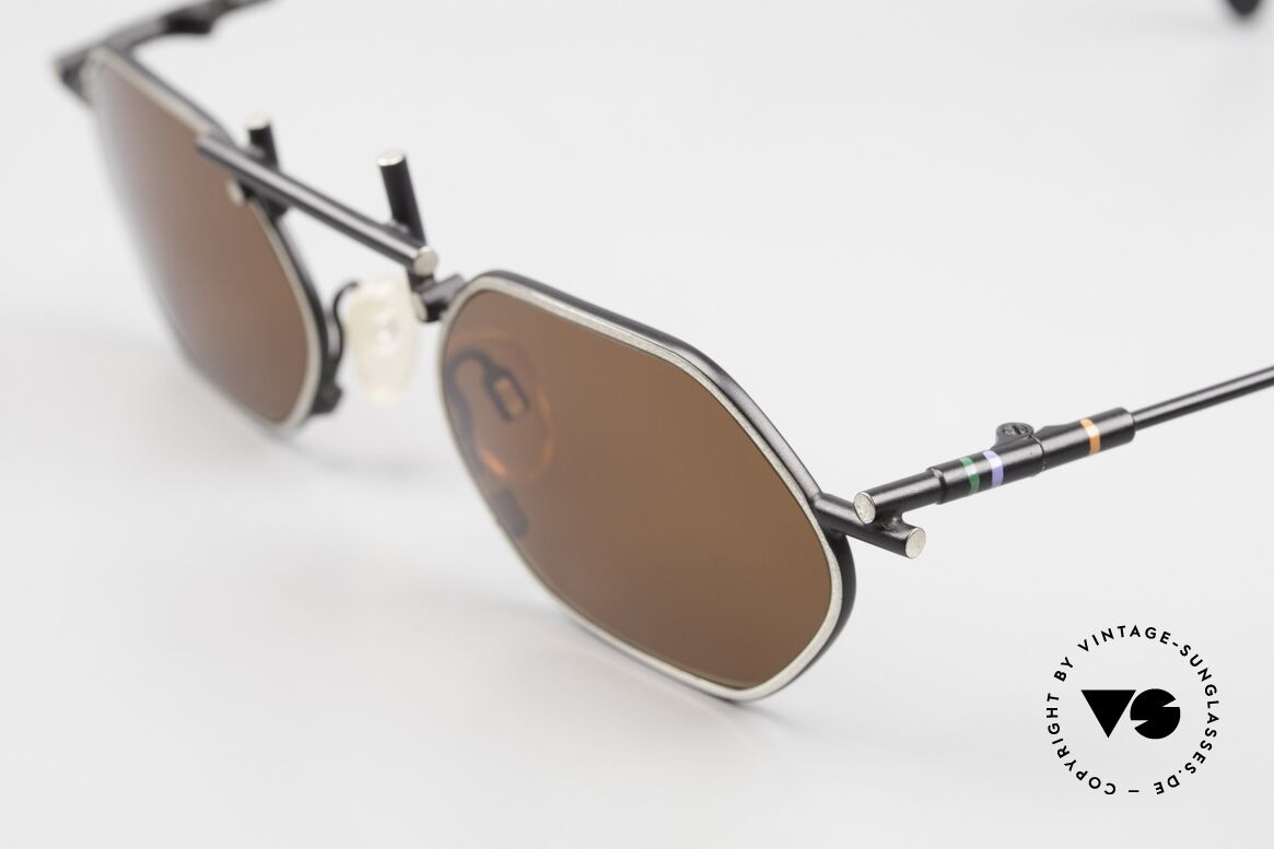 Casanova RVC5 Moderne Kunst Sonnenbrille, geometrisch-abstrakte Formen & funktionaler Purismus, Passend für Herren und Damen
