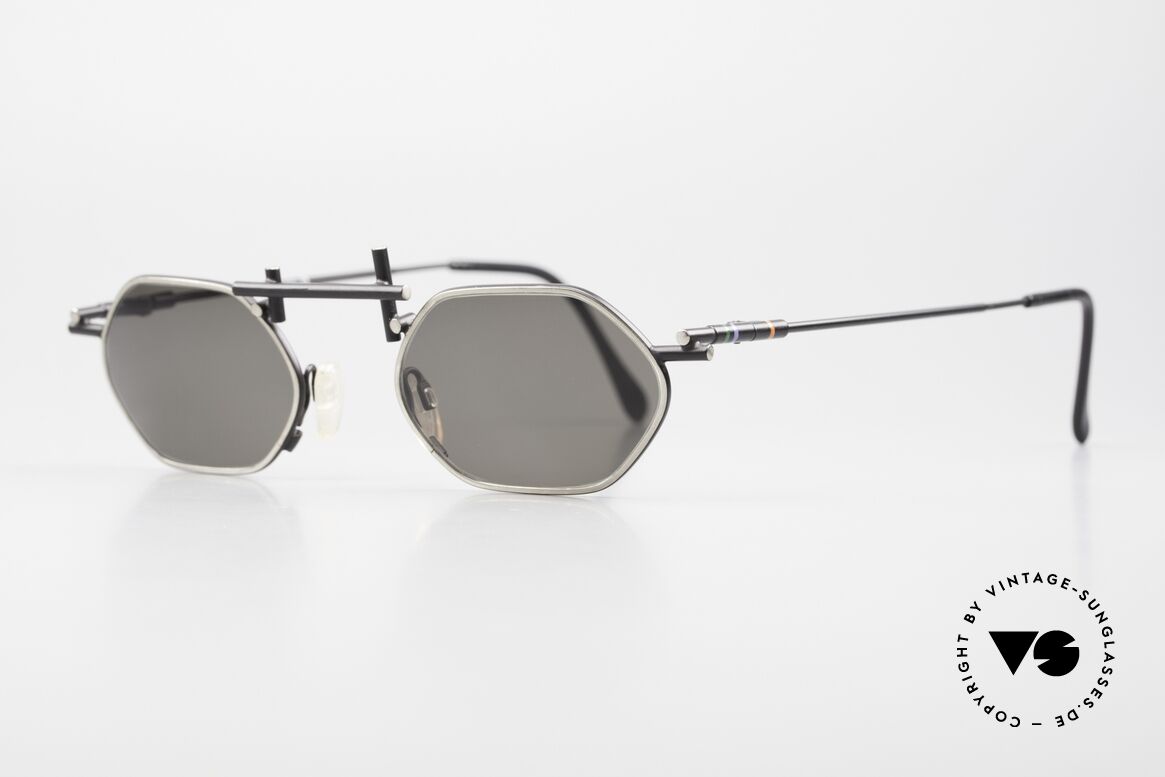 Casanova RVC5 Geometrische Sonnenbrille, Rietveld gehörte der Künstlervereinigung "De Stijl" an, Passend für Herren und Damen