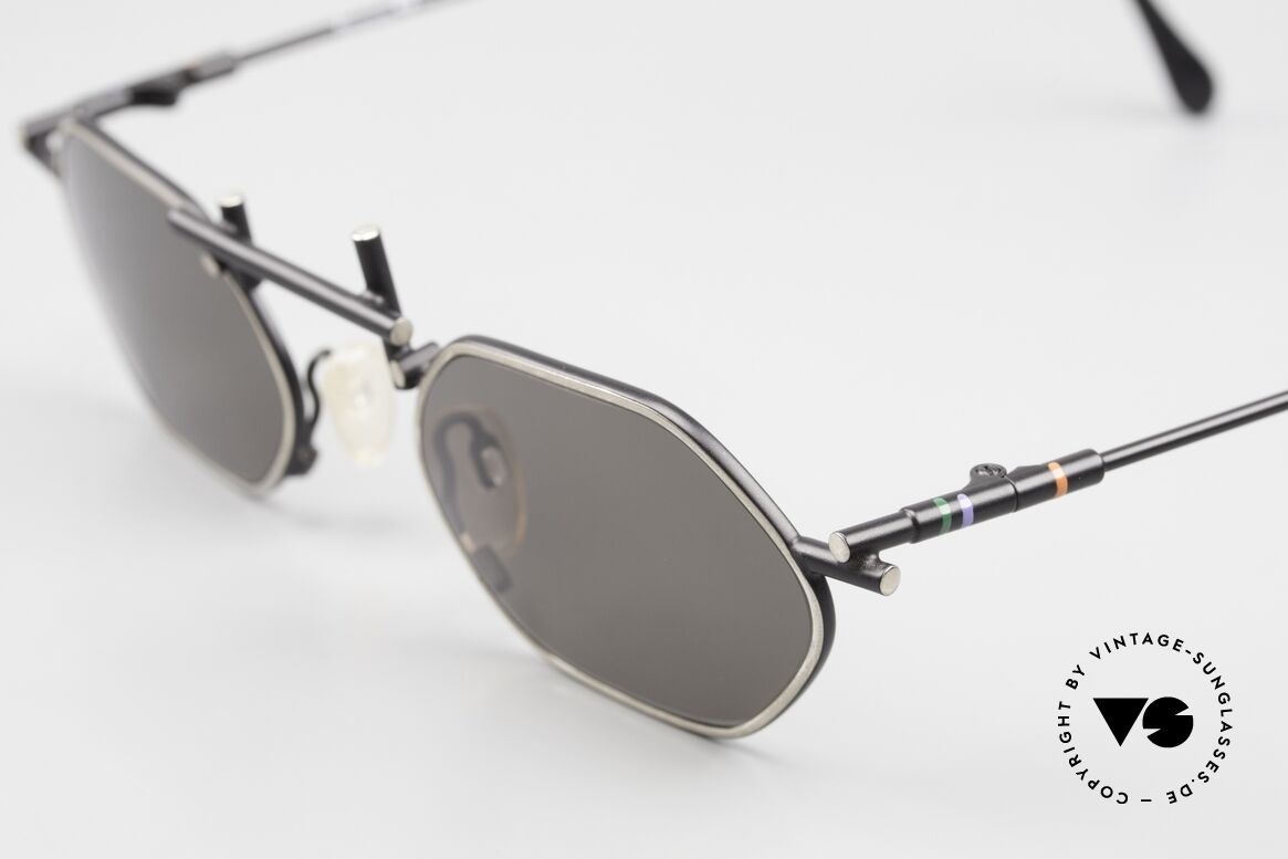 Casanova RVC5 Geometrische Sonnenbrille, geometrisch-abstrakte Formen & funktionaler Purismus, Passend für Herren und Damen