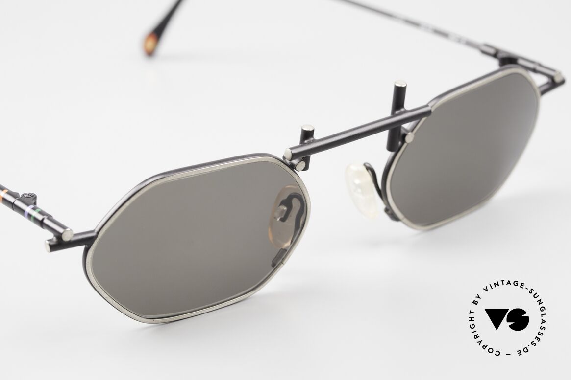 Casanova RVC5 Geometrische Sonnenbrille, der "rot-blaue Stuhl" von G.T. Rietveld ist weltberühmt, Passend für Herren und Damen