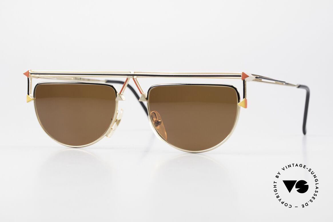 Casanova RVC1 Rietveld De Stijl Piet Mondrian, Casanova Sonnenbrille, Mod. RVC-1, Gr. 50/20, col. 01, Passend für Herren und Damen