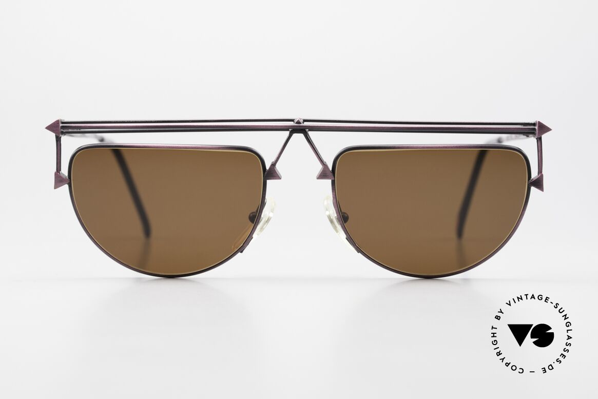 Casanova RVC1 Künstler Sonnenbrille 90er, RVC ="RietVeld Collezione"; war ein niederl. Architekt, Passend für Herren und Damen