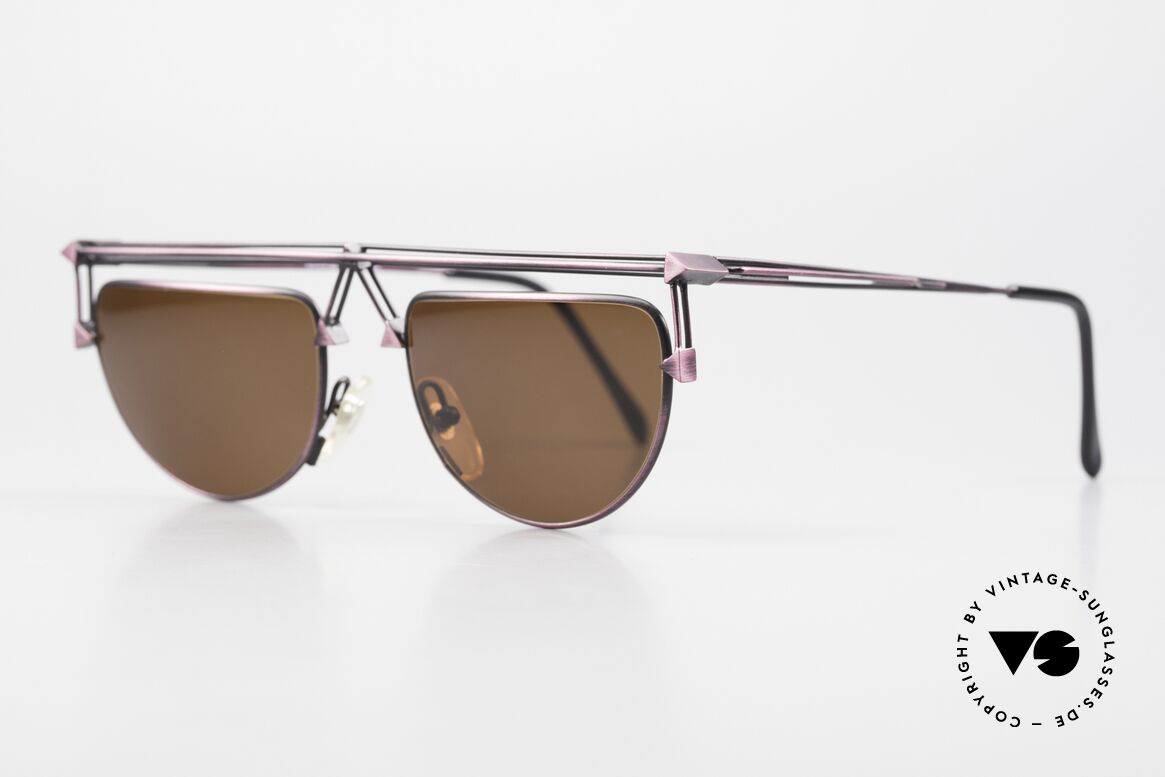 Casanova RVC1 Künstler Sonnenbrille 90er, Rietveld gehörte der Künstlervereinigung "De Stijl" an, Passend für Herren und Damen