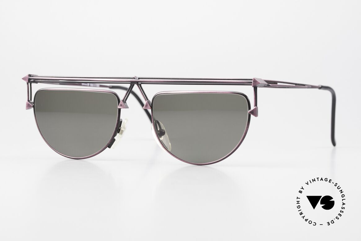 Casanova RVC1 Architektur Sonnenbrille, Casanova Sonnenbrille, Mod. RVC-1, Gr. 50/20, col. 02, Passend für Herren und Damen