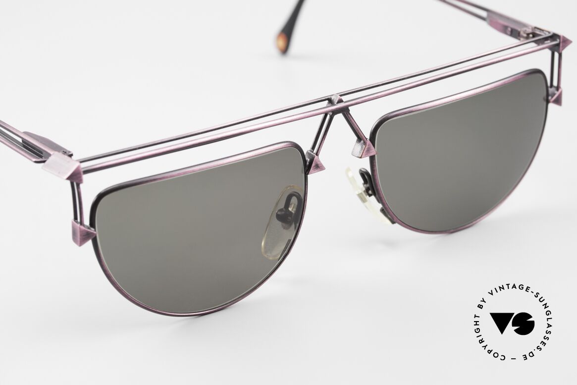 Casanova RVC1 Architektur Sonnenbrille, Zerlegung aller Teile in geometrische & farbige Formen, Passend für Herren und Damen